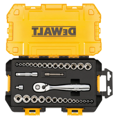 DeWalt DWMT73804 1/4" and 3/8" Drive Socket Set, 34-Piece - image 2