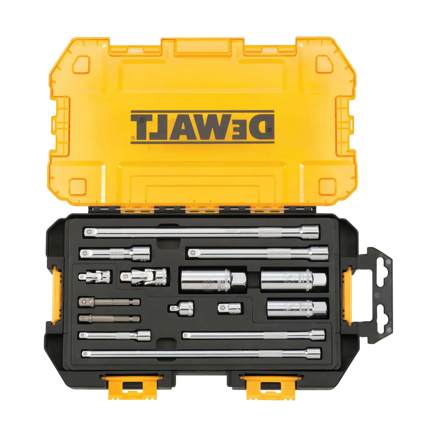 DeWalt DWMT73807 1/4" & 3/8" Drive Tool Accessory Set, 15-Piece - image 2