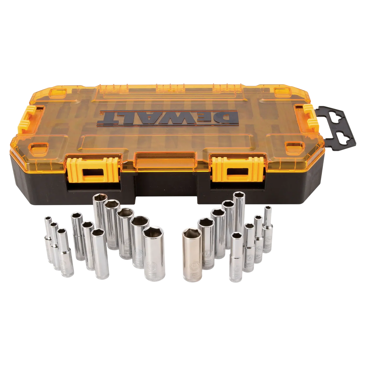 DeWalt DWMT73811 1/4" Drive Deep Combination Socket Set, 20-Piece - image 1