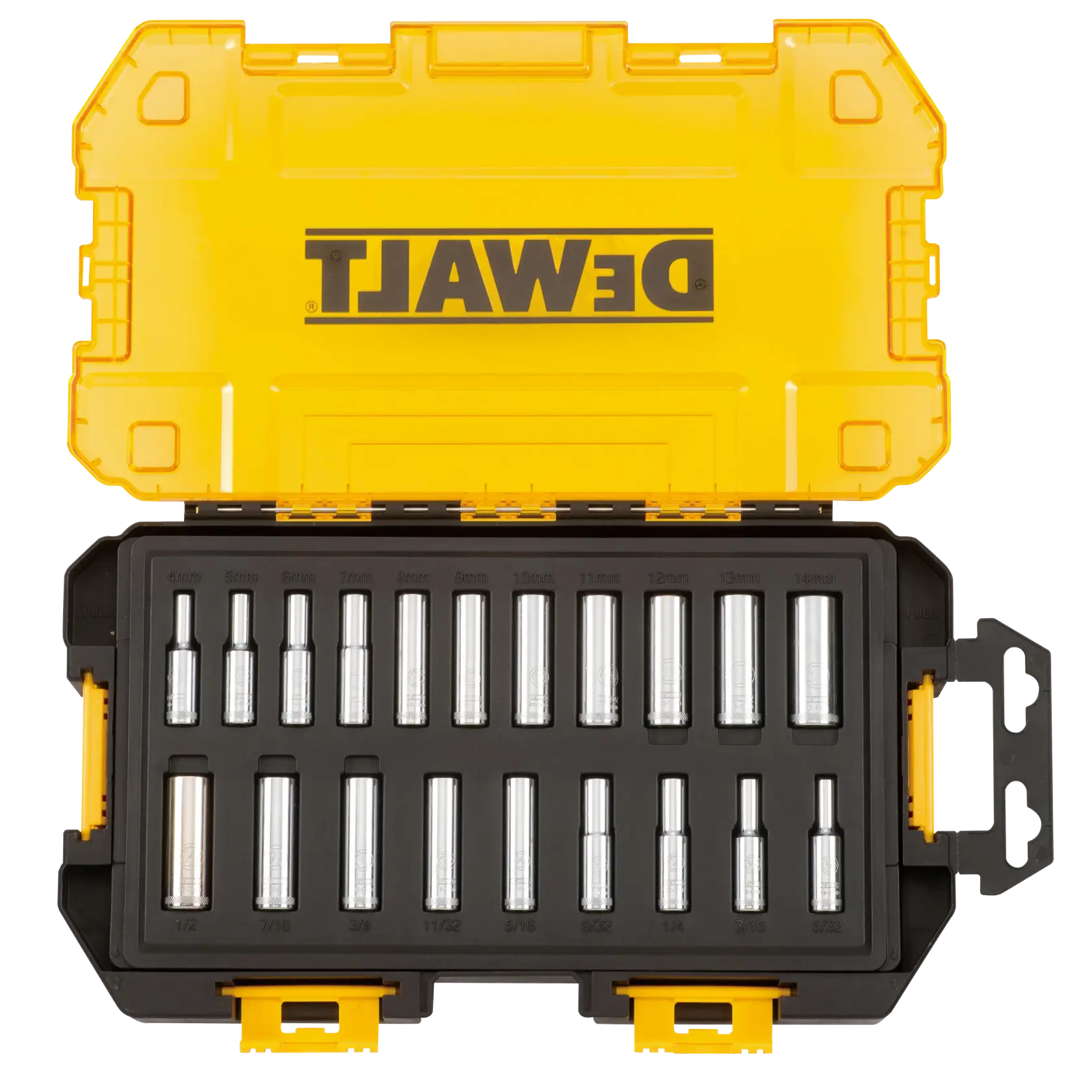 DeWalt DWMT73811 1/4" Drive Deep Combination Socket Set, 20-Piece - image 2