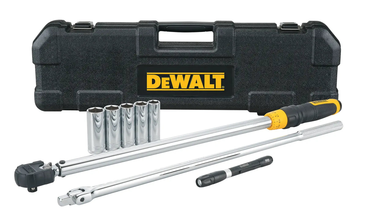 DeWalt DWMT82839 8-Piece 1/2" Drive Torque Wrench Tire Change Kit - image 1