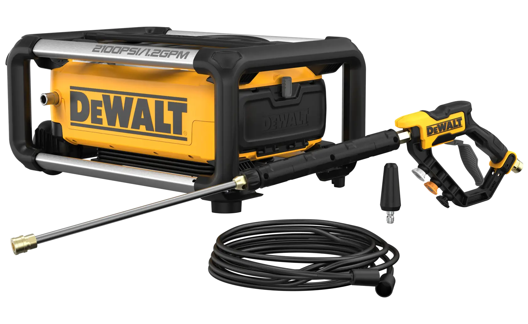 DeWalt DWPW2100 2100 PSI 1.2 GPM Electric Jobsite Pressure Washer - image 7