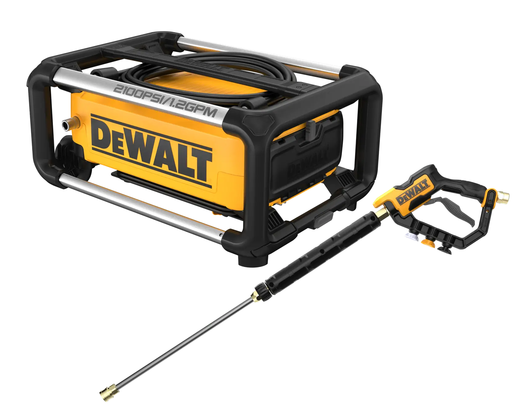 DeWalt DWPW2100 2100 PSI 1.2 GPM Electric Jobsite Pressure Washer - image 9