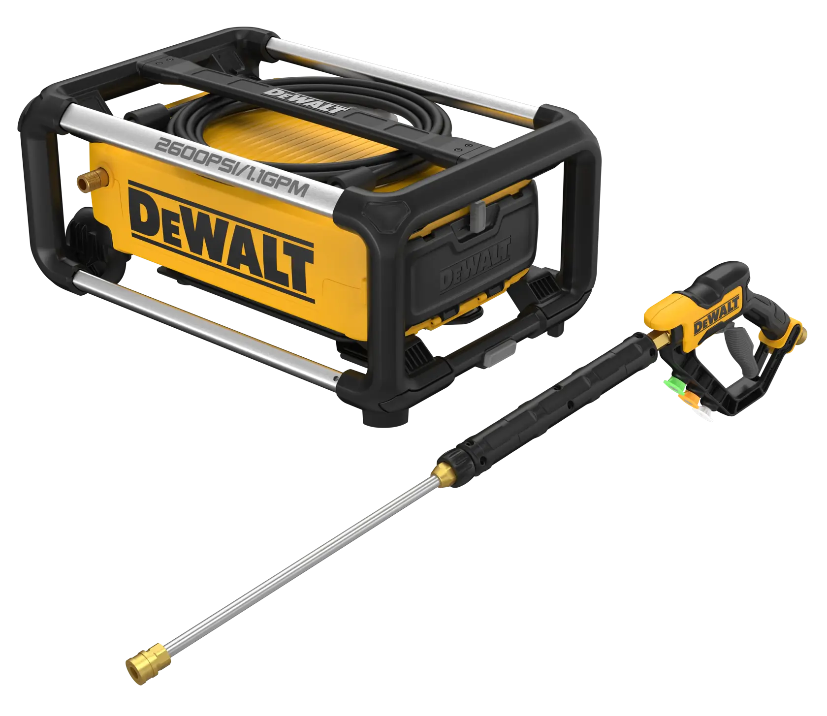 DeWalt DWPW2600 2600 PSI 1.1 GPM Electric Jobsite Pressure Washer - image 9