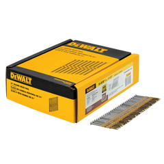 DeWalt DWRHS8DR113G 2-3/8" x .113" Ring Galvanized 21° Plastic-Collated Framing Nails, 2,000-Pack - image 1