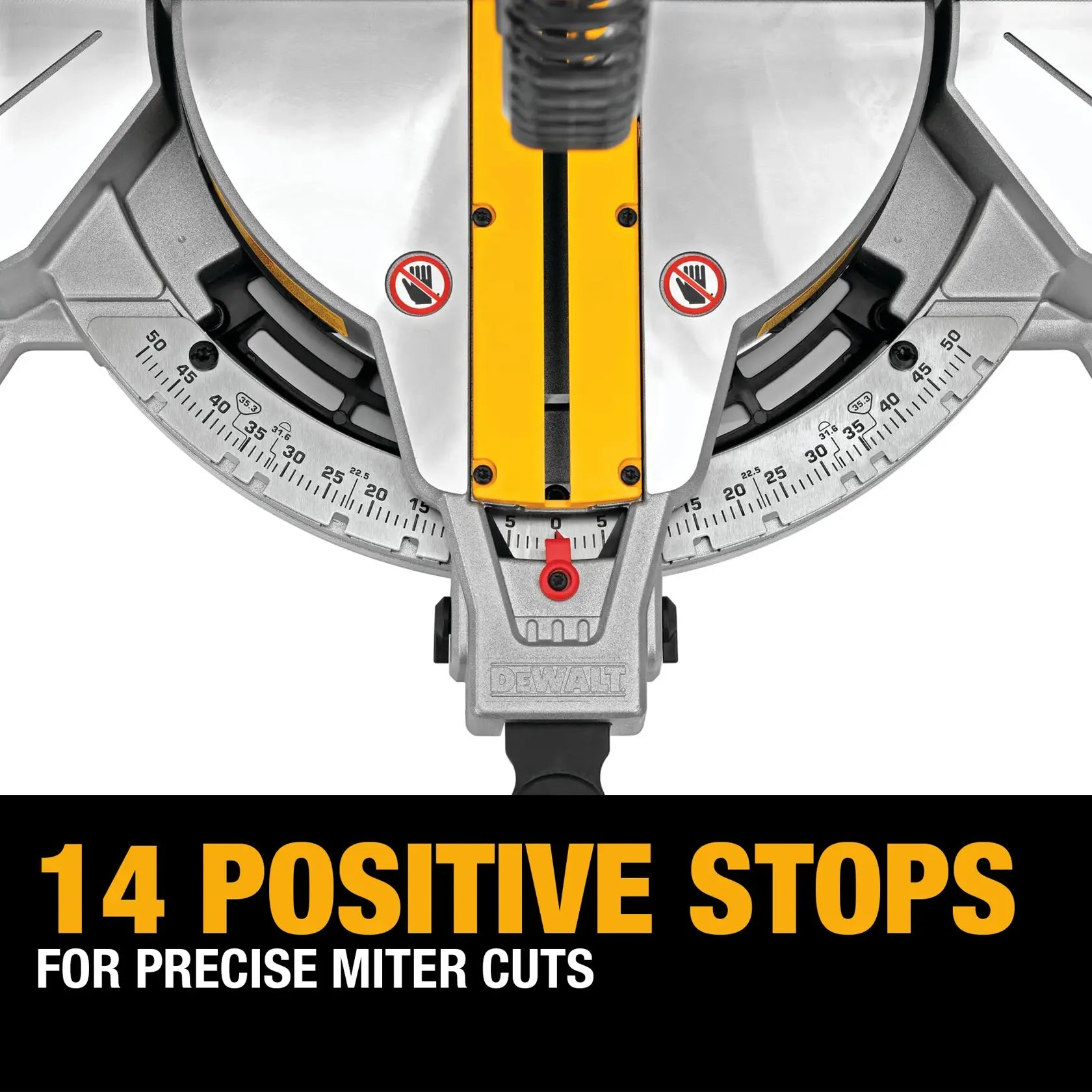 DeWalt DWS716XPS 15 Amp 12 in. Double-Bevel Compound Miter Saw With CUTLINE Blade Positioning System - image 6