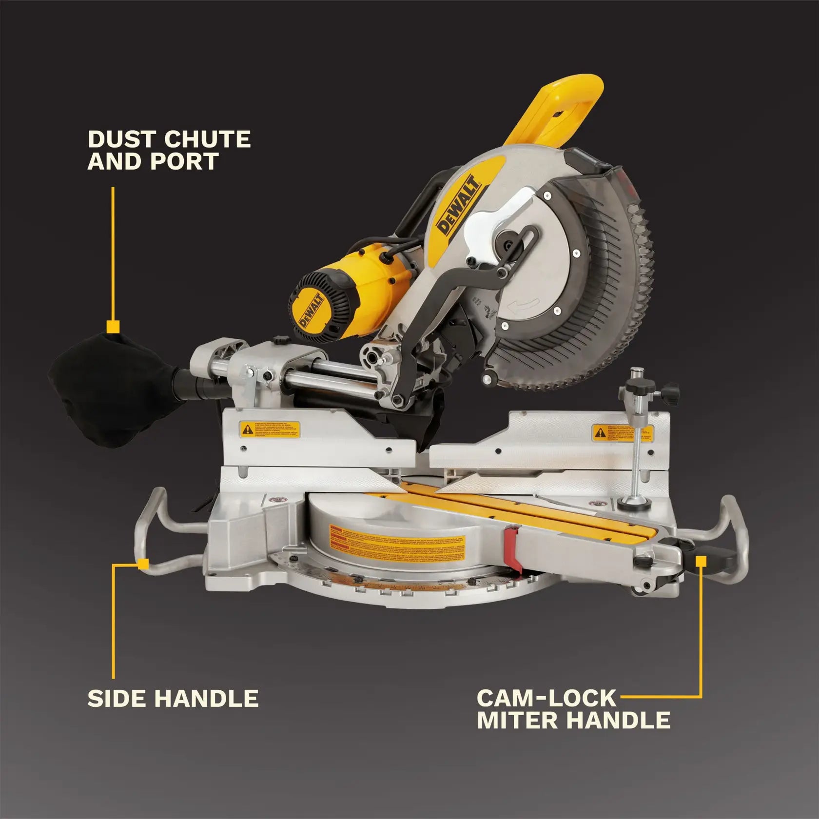 DeWalt DWS779 12 in. Double-Bevel Sliding Compound Miter Saw - image 6