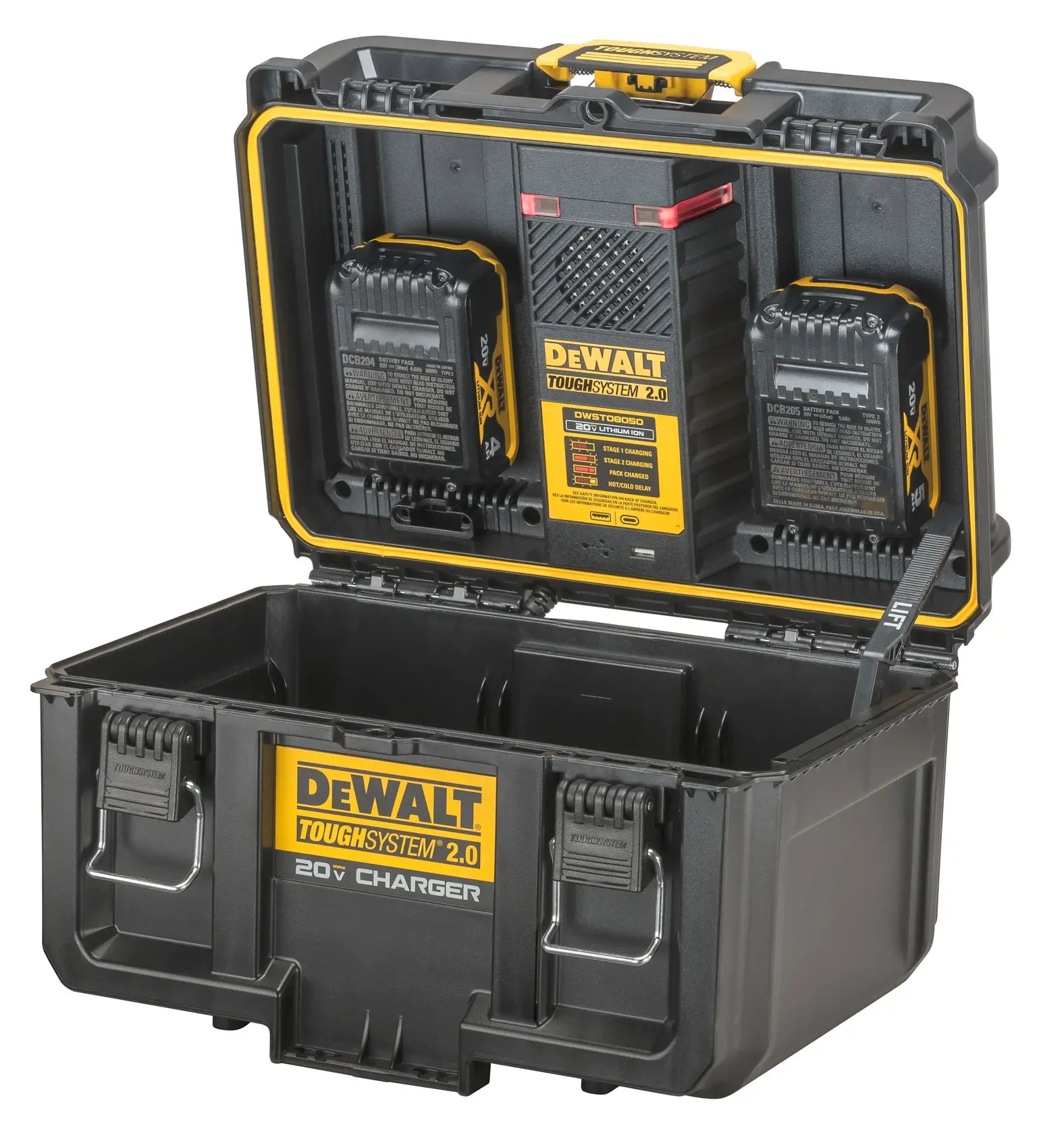 DeWalt DWST08050 TOUGHSYSTEM 2.0 20V MAX Dual Port Charger - image 2