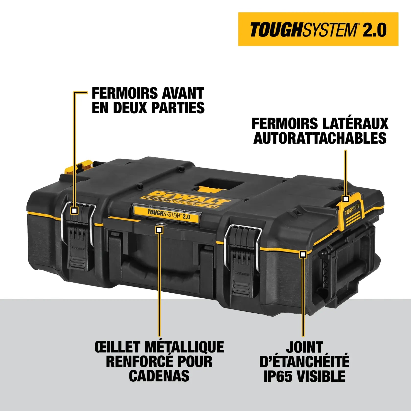 DeWalt DWST08165 TOUGHSYSTEM 2.0 Toolbox - image 5
