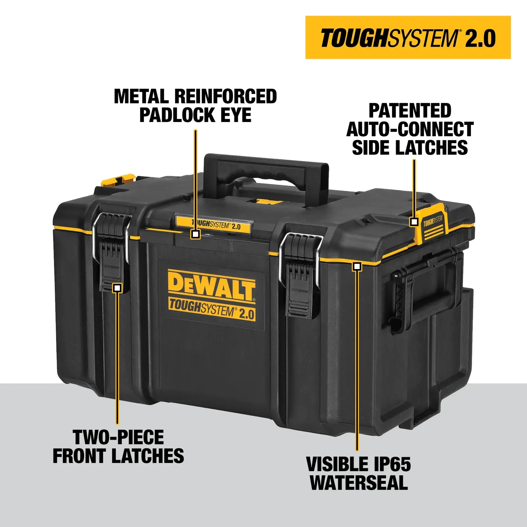 DeWalt DWST08300 TOUGHSYSTEM 2.0 Large Toolbox - image 5