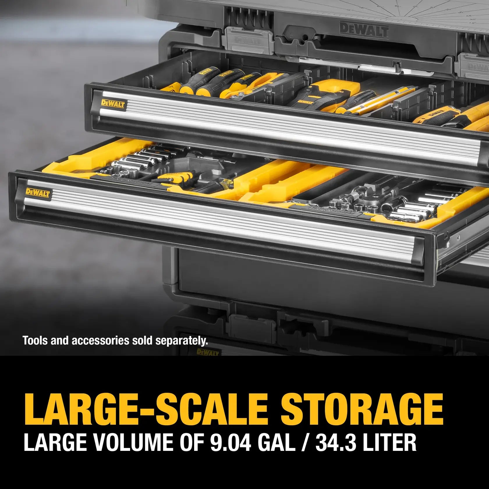 DeWalt DWST08520 TOUGHSYSTEM 2.0 DXL 30 in. 2 Drawers - image 5