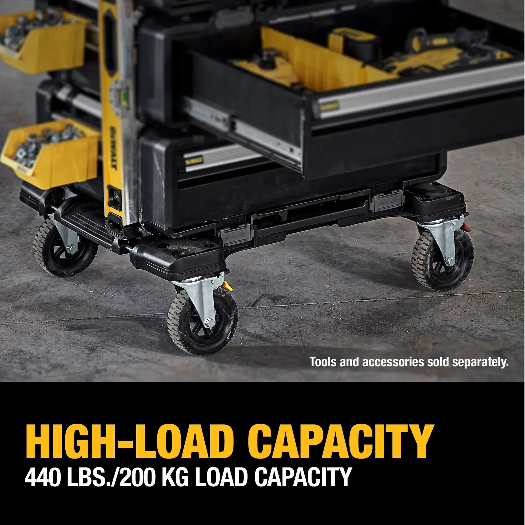 DeWalt DWST08530 TOUGHSYSTEM 2.0 DXL Dolly - image 6
