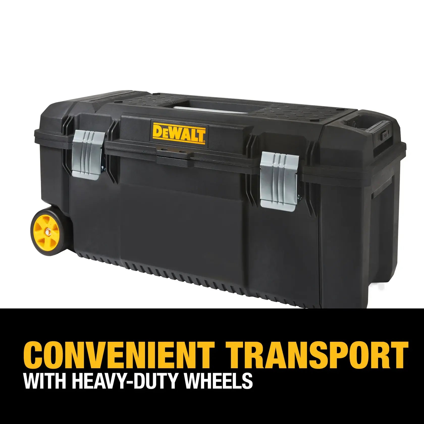 DeWalt DWST28100D 28 in. W 12 Gal. Polypropylene Rolling Tool Box - image 5