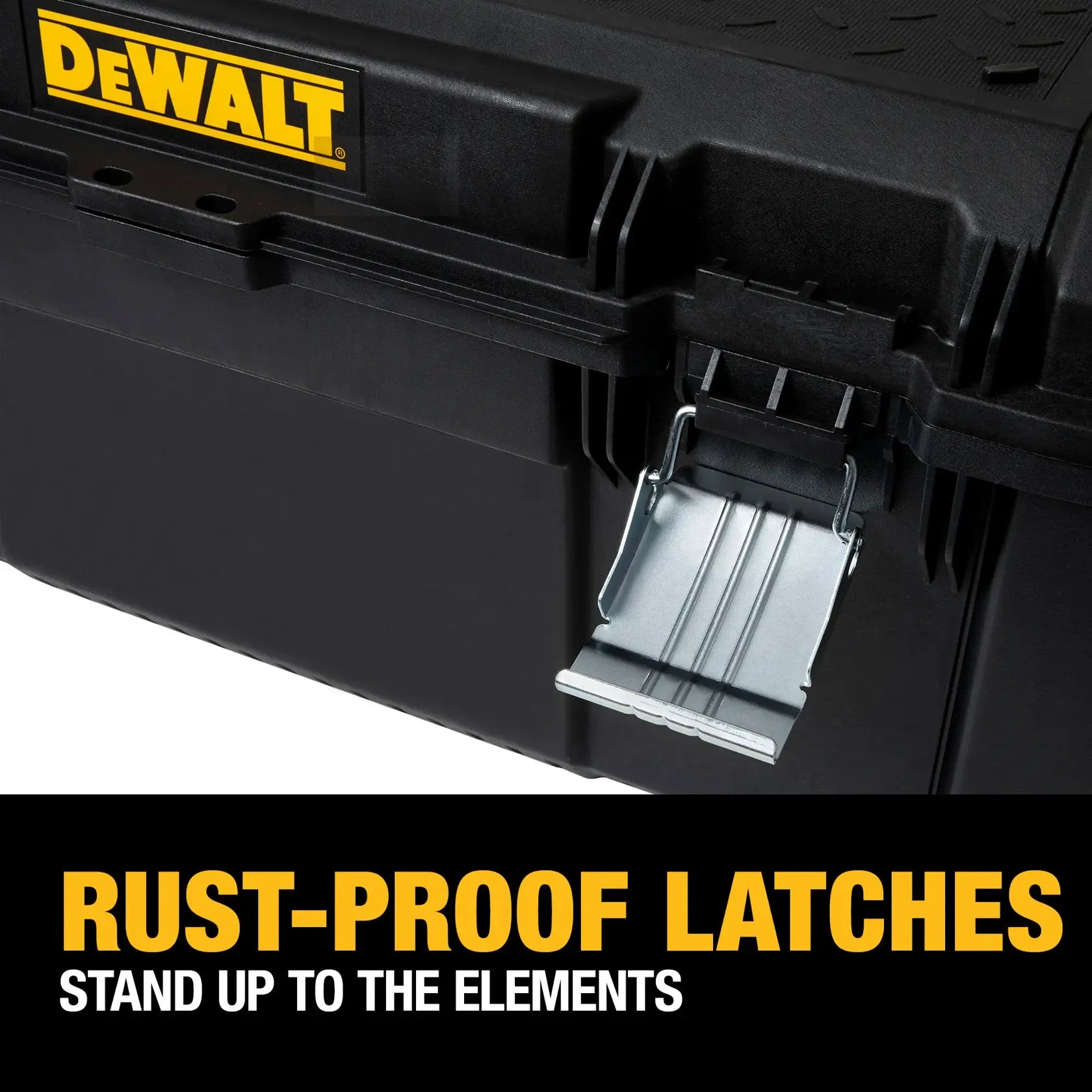 DeWalt DWST28100D 28 in. W 12 Gal. Polypropylene Rolling Tool Box - image 6