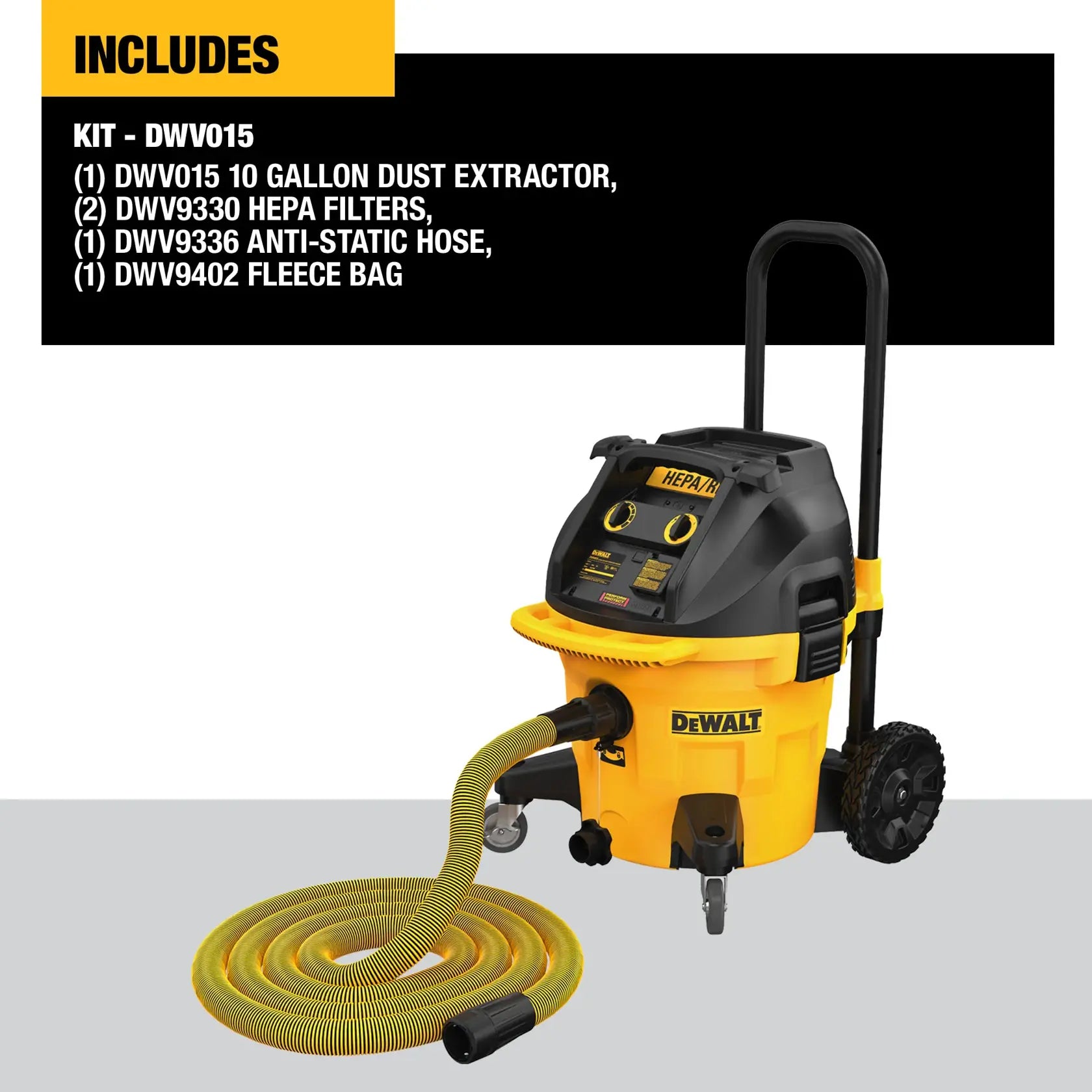 DeWalt DWV015 10g Dust Extractor - image 4