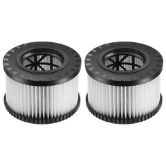 DeWalt DWV9330 Replacement HEPA Filter Set for DWV010 and DWV012 Dust Extractors, 2-Pack - image 1