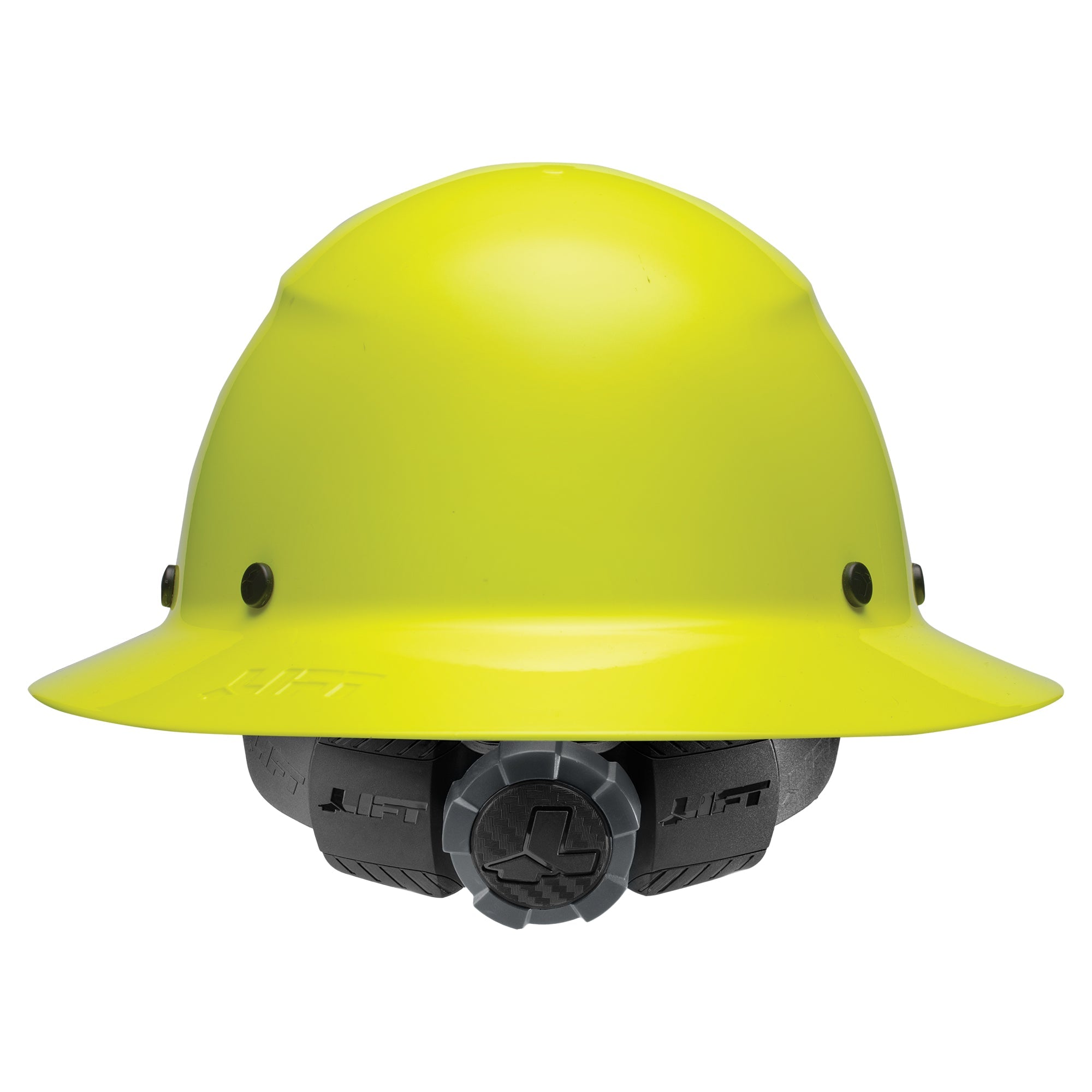 LIFT Safety HDF-18HV DAX Full Brim Hard Hat - Hi-Viz Yellow