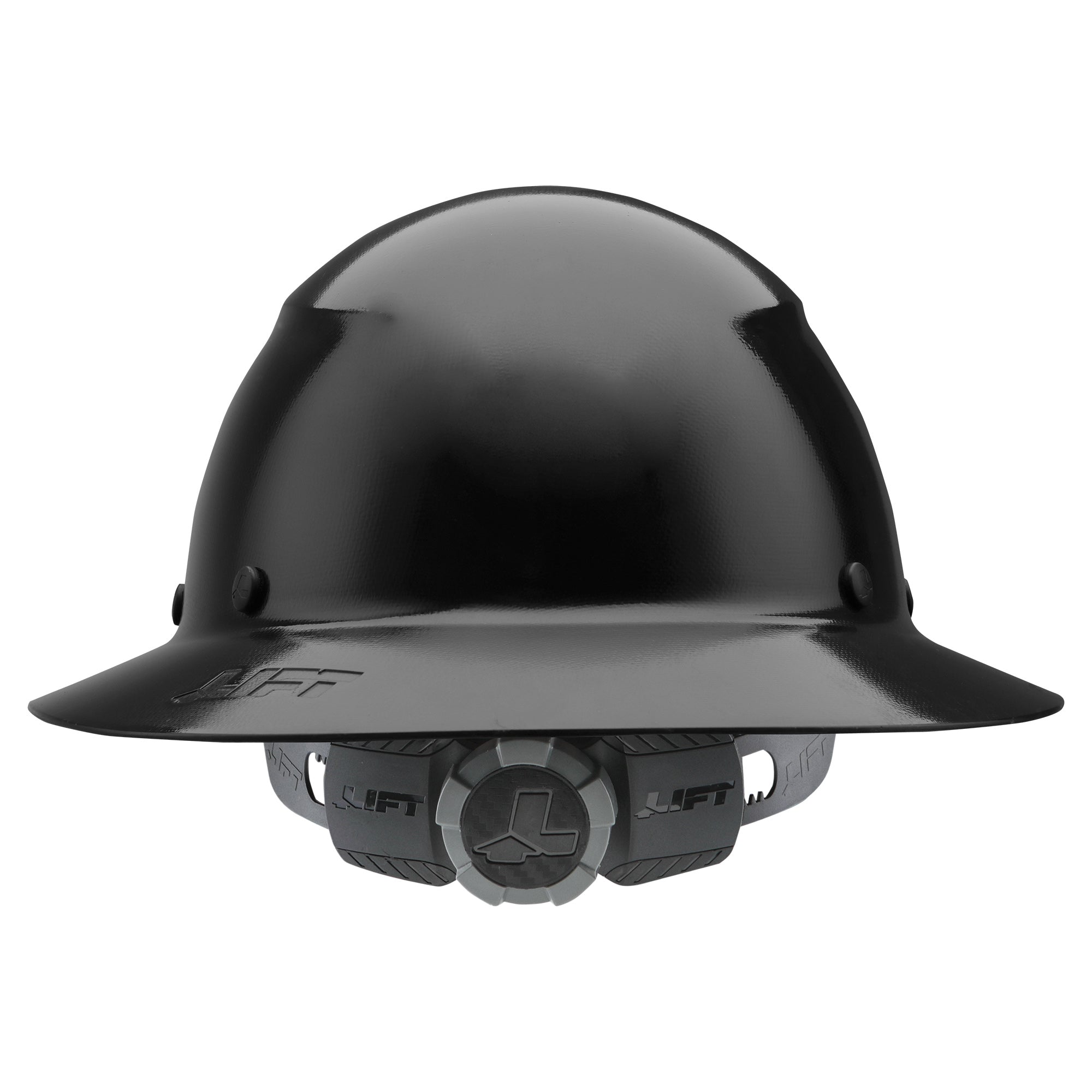 LIFT Safety HDF-15KG DAX Full Brim Hard Hat - Black