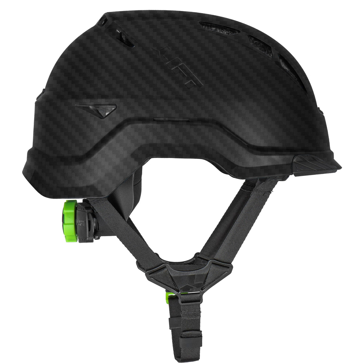 RADIX Safety Helmet Vented - Carbon Fiber