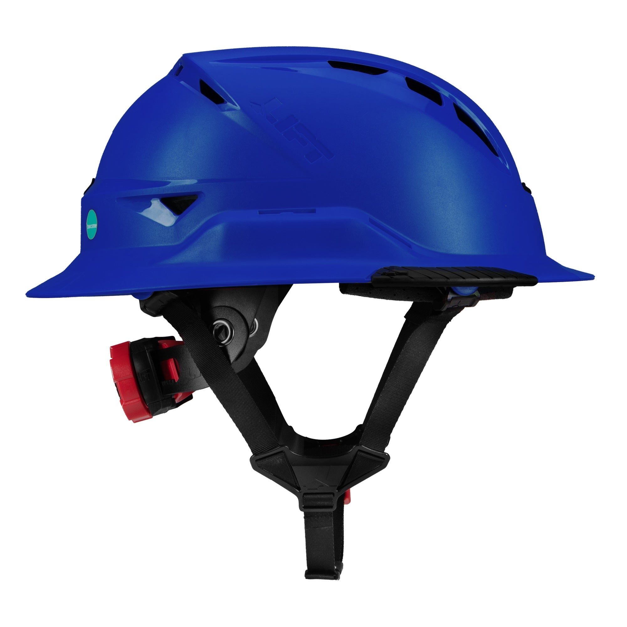 RADIX Full Brim Vented Helmet - Blue