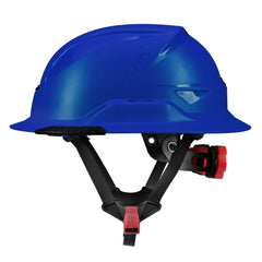 RADIX Full Brim Non-Vented Helmet - Blue