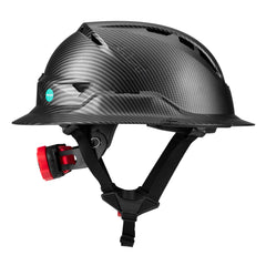 RADIX Full Brim Vented Helmet - Carbon Fiber
