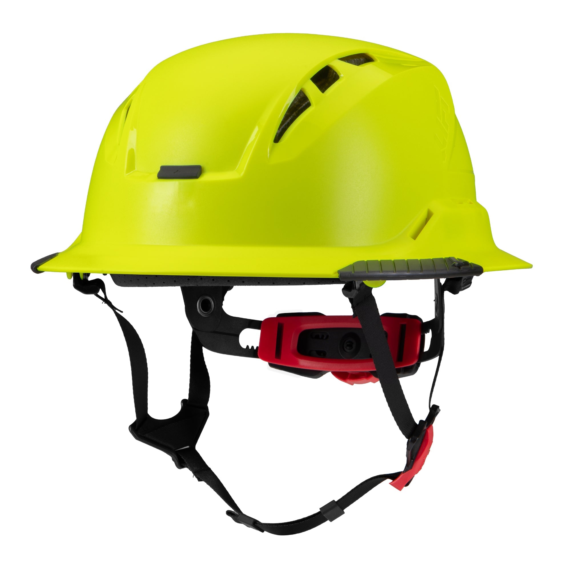 RADIX Full Brim Vented Helmet - Hi-Viz