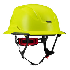 RADIX Full Brim Non-Vented Helmet - Hi-Viz