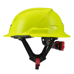 RADIX Full Brim Non-Vented Helmet - Hi-Viz