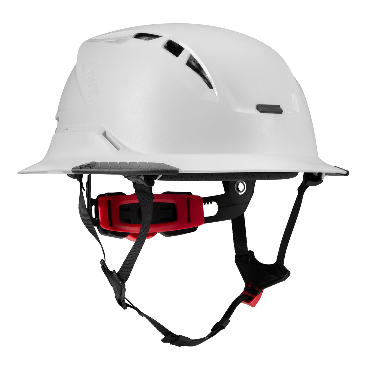 RADIX Full Brim Vented Helmet - White