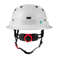 RADIX Full Brim Vented Helmet - White