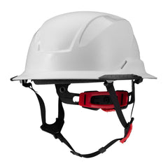 RADIX Full Brim Non-Vented Helmet - White
