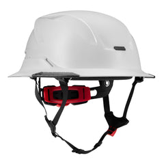 RADIX Full Brim Non-Vented Helmet - White