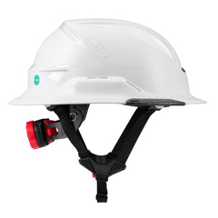 RADIX Full Brim Non-Vented Helmet - White