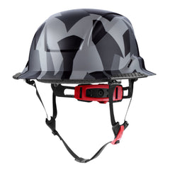 RADIX Full Brim Non-Vented Helmet - Black Geo Camo