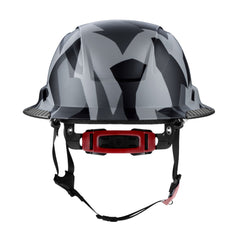RADIX Full Brim Non-Vented Helmet - Black Geo Camo