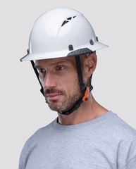 DAX T2 Full Brim Hard Hat - White