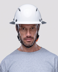 DAX T2 Full Brim Hard Hat - White