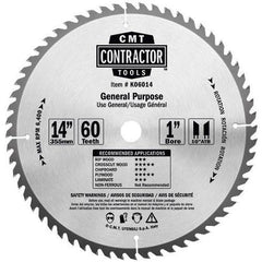 CMT K06014 ITK CONTRACTOR GENERAL PURPOSE 14’’x0.126”/0.087”x1”  T=60 ATB