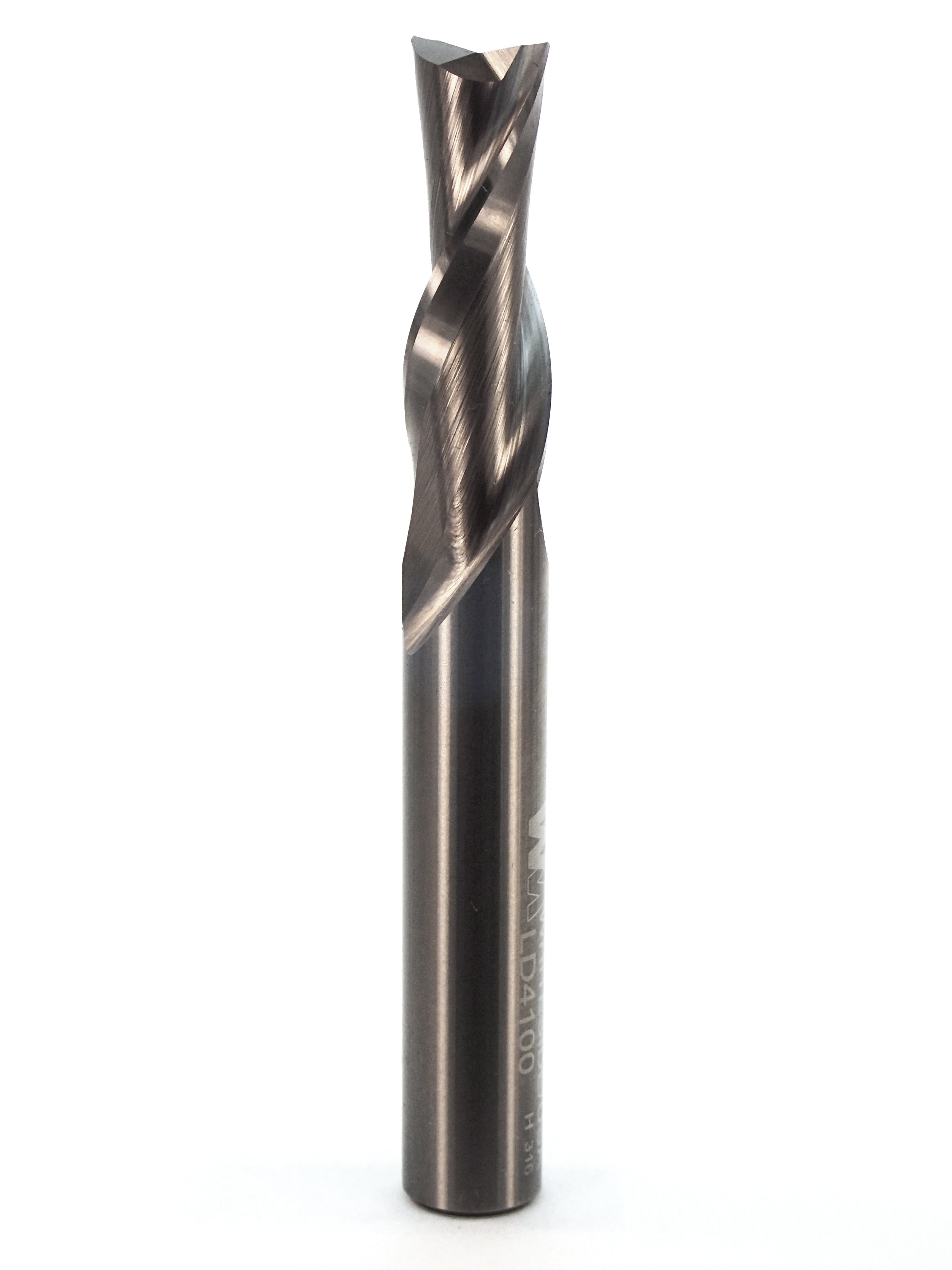WHITESIDE LD4100 SOLID CARBIDE LEFT HAND DOWN CUT SPIRAL D=3/8" x 1" S=3/8"