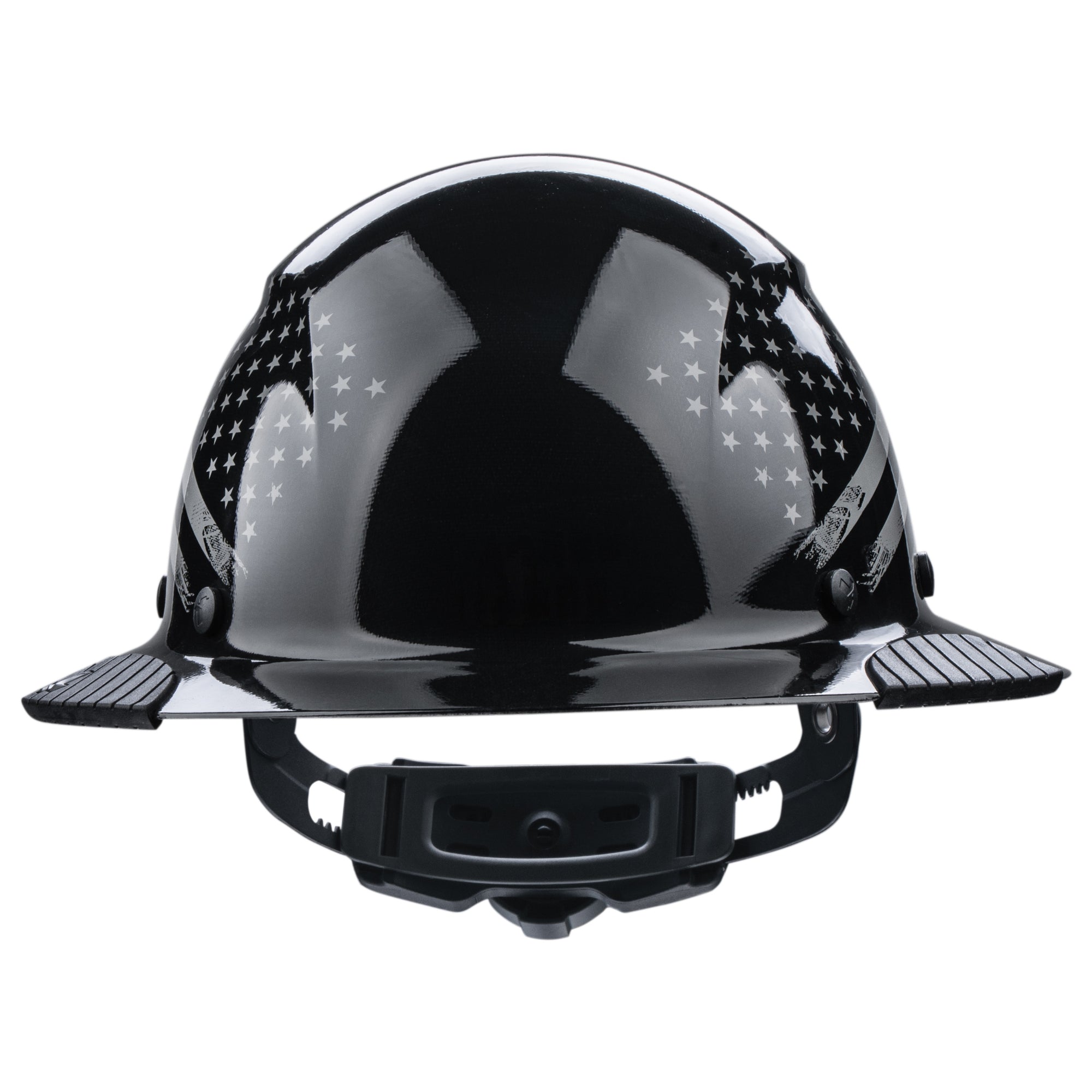 DAX Patriot Full Brim Hard Hat - Gloss