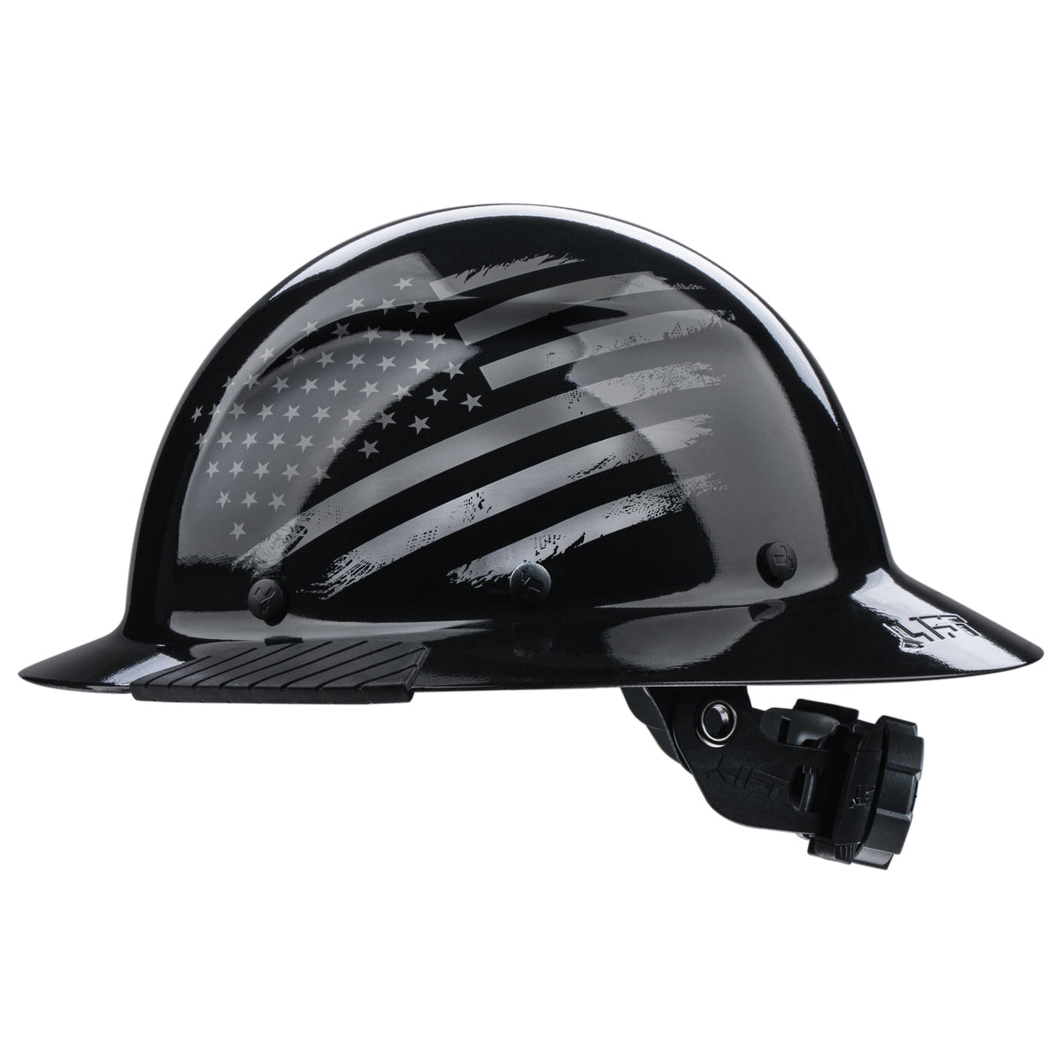 DAX Patriot Full Brim Hard Hat - Gloss