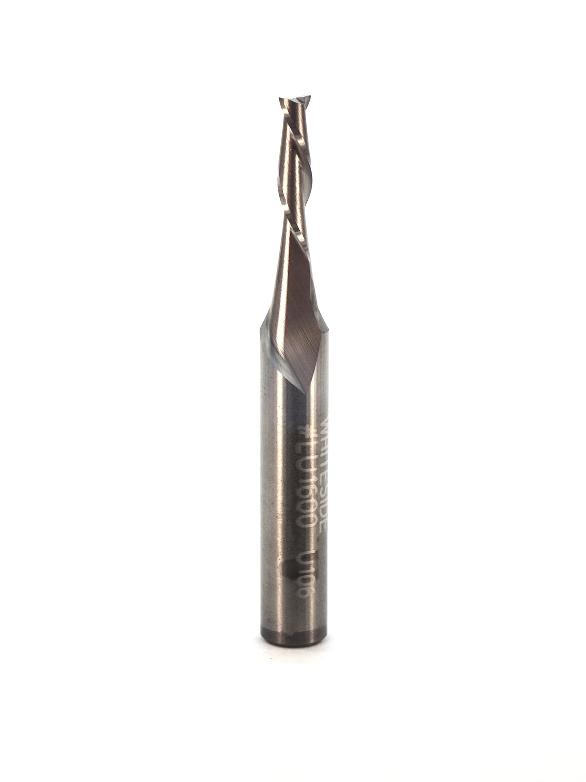 WHITESIDE LU1600 SOLID CARBIDE LEFT HAND UP CUT SPIRAL D=1/8" x 1/2" S=1/4"