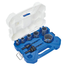 Lenox LXAH3PSET6 Plumber's Speed Slot Carbide-Tipped Hole Saw Kit, 8-Piece - image 1