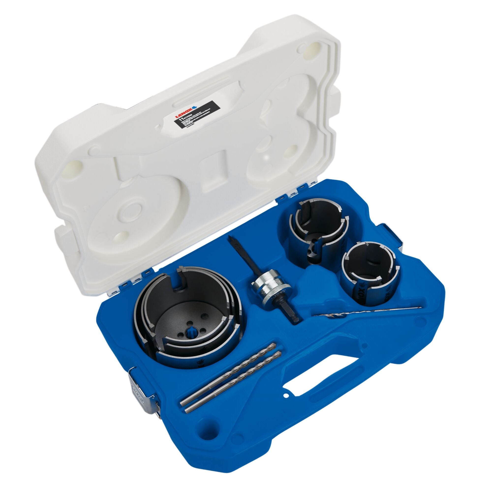 Lenox LXAH411SET Multi-Material Carbide Hole Saw Set, 11-Piece - image 1