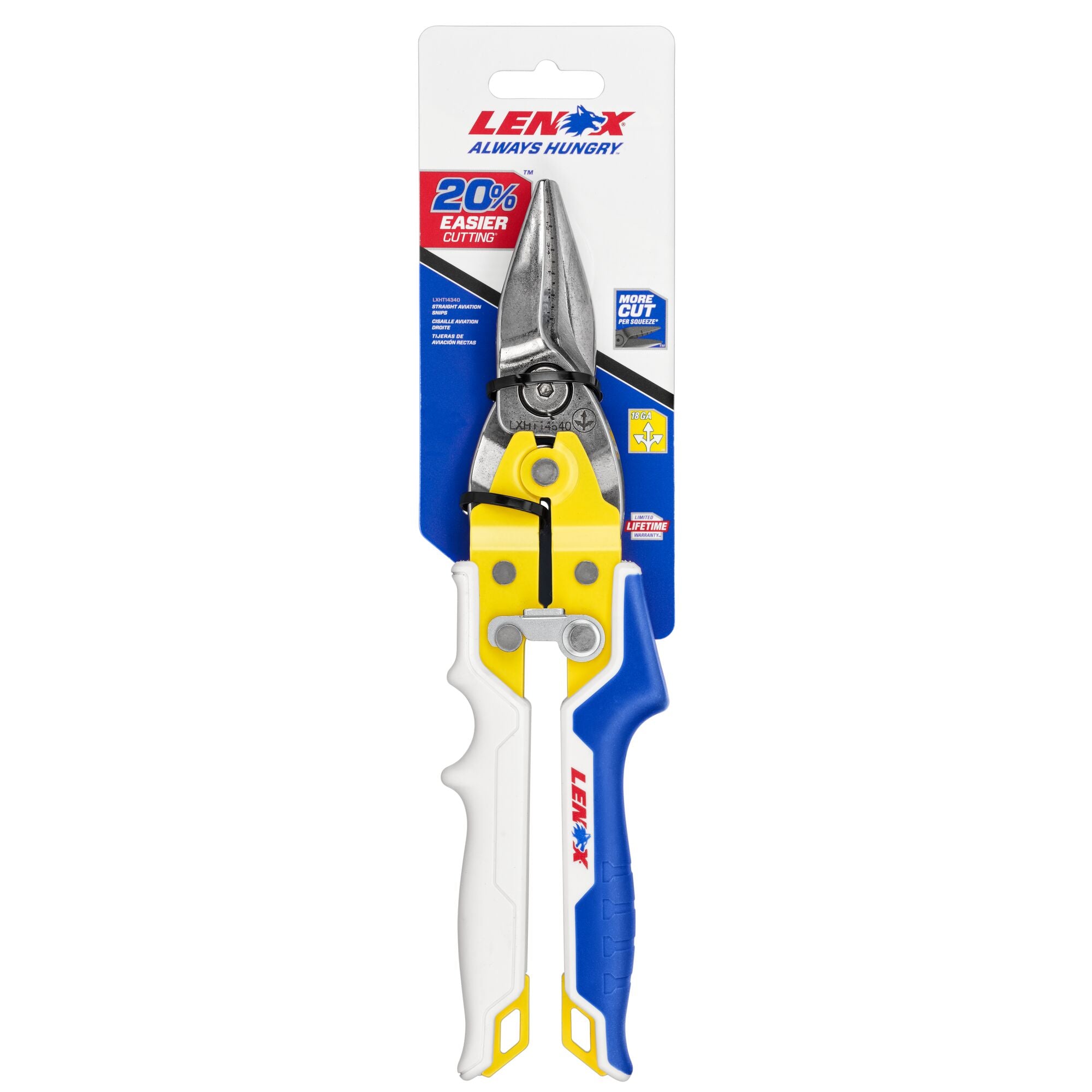 Lenox LXHT14340 Straight Aviation Snips - image 5