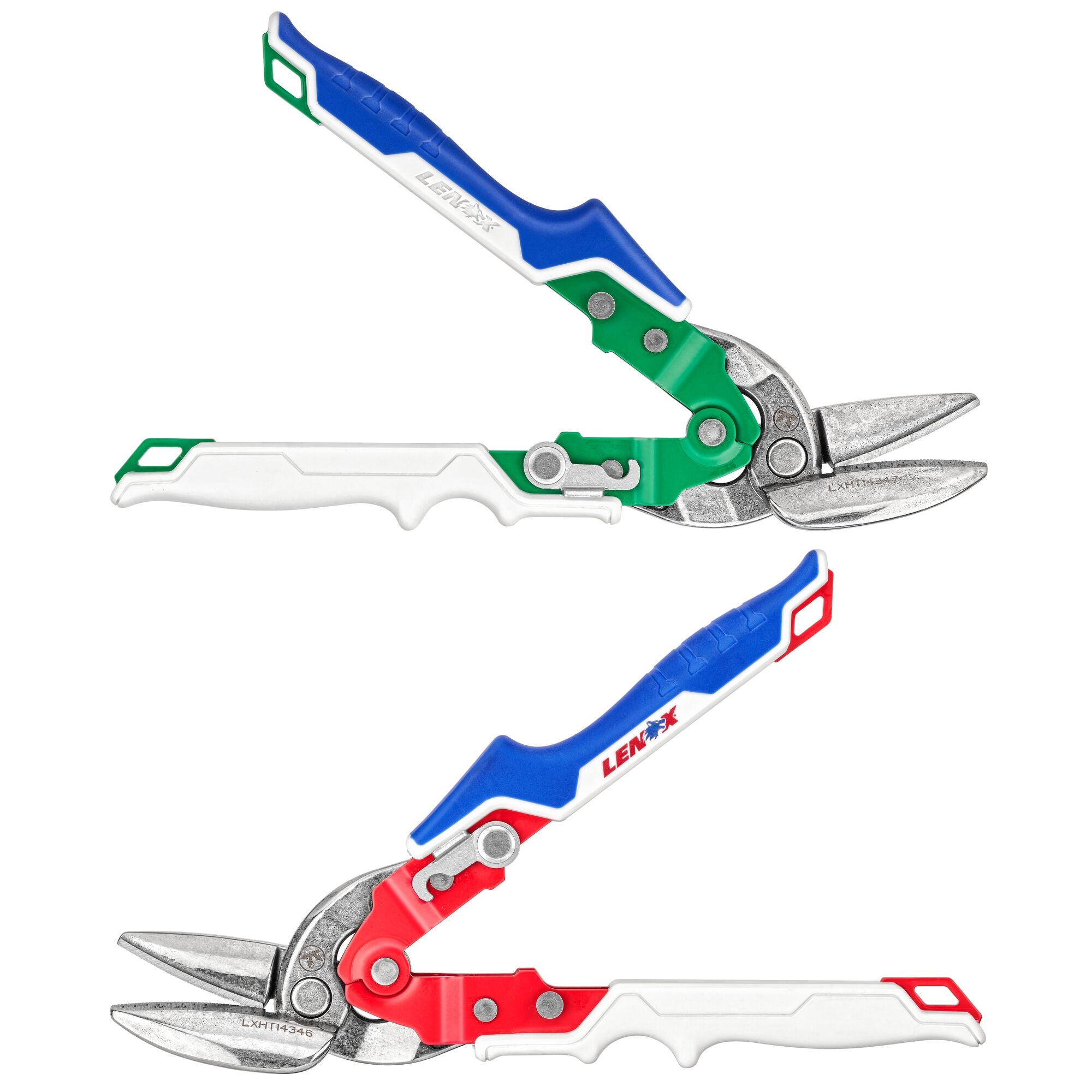 Lenox LXHT14348 2-Piece Offset Left and Right Aviation Snips Set - image 2