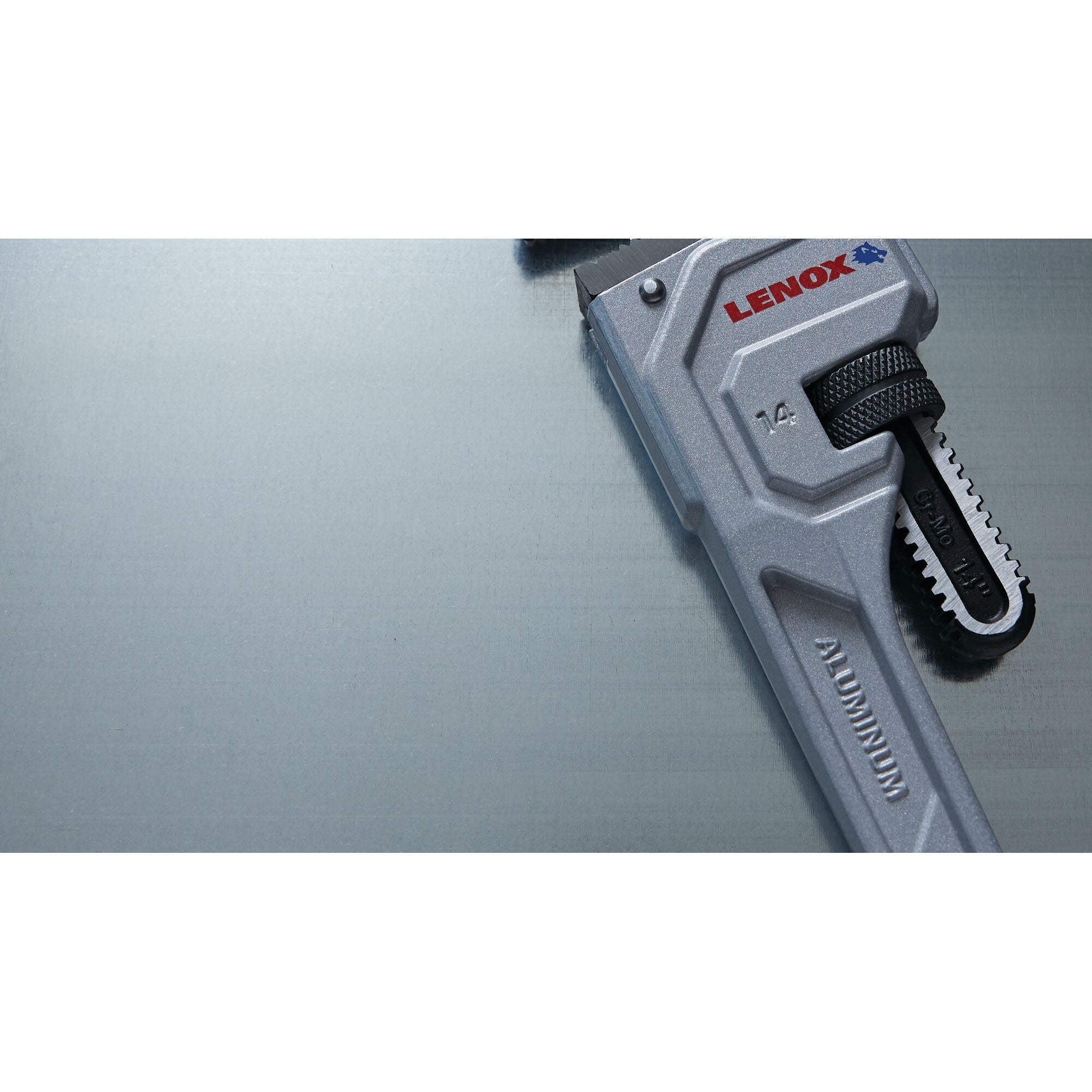 Lenox LXHT90614 14" Aluminum Pipe Wrench - image 4