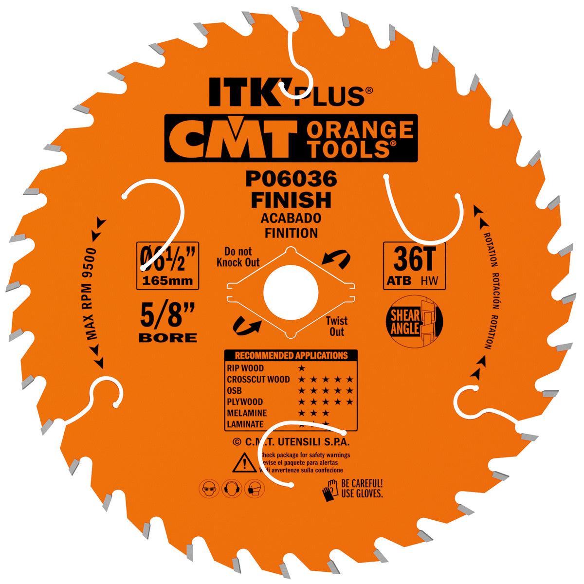 CMT P06036 circular saw blade