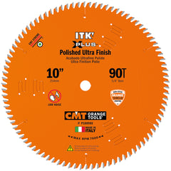 CMT P10090X ITK-XPLUS® ULTRA FINISH 10”x0.087”x0.063”x5/8”<> T=90 Hi-ATB+SHEAR
